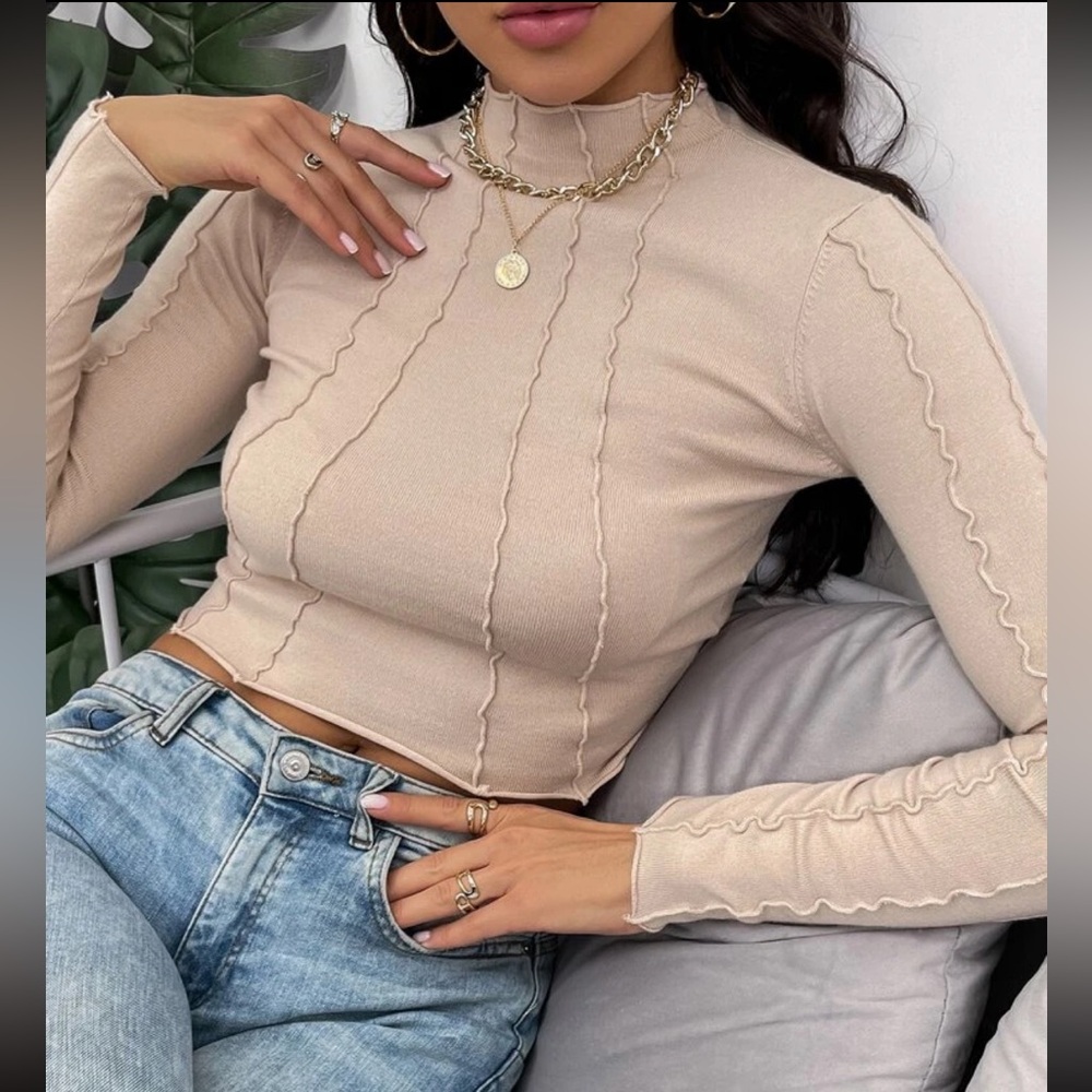 Crop Sweater- like new!
